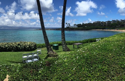 Napili Condo | Spacious Ocean View Unit with Large Lanai in Kapalua Bay Villas