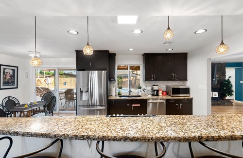 Scottsdale Highlands House | Spacious Old Town Scottsdale Paradise w/Heated Pool, Hot Tub, Firepit & Grill!