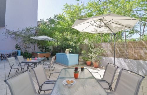 Limenas Chersonisou Apartment | Spacious One Bedroom Apt With Lovely Mountain View