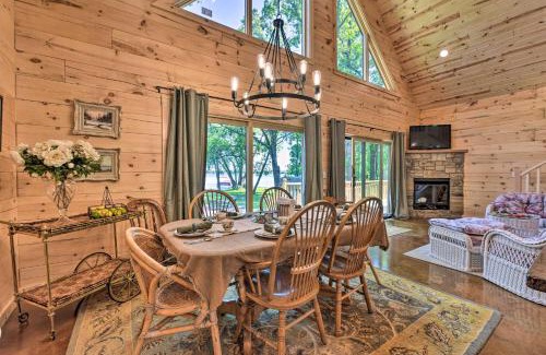 Stearns County House | Spacious Pearl Lake Retreat with Yard and Private Dock