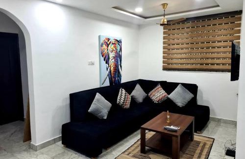 Adenta Apartment | Spacious Quiet & Cozy- Close to Highway-Parking