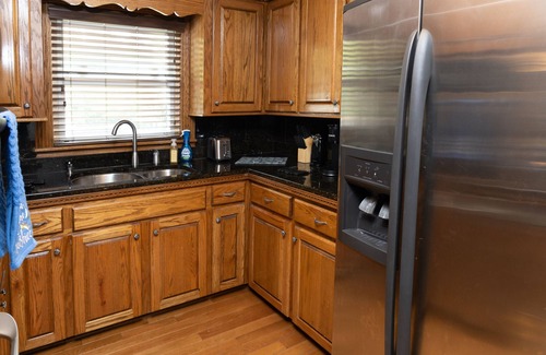 Catawba House | Spacious ranch-style home with tranquil pool and multiple entertainment areas