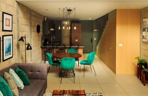 Downtown Guadalajara Apartment | Spacious Stylish Loft w/Gym & Coworking | 1 BD | Tribu Colón