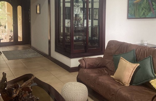 Tilaran House | Spanish Villa snuggled into a jungle / botanical garden paradise !