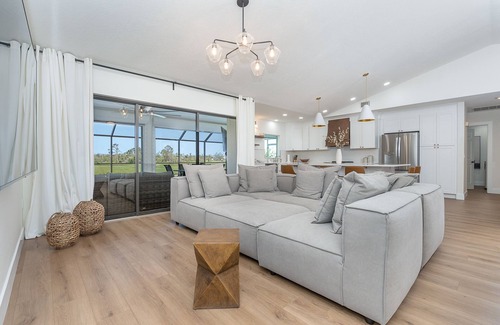 Cape Haze House | Spanish Villa with Pool overlooking golf course