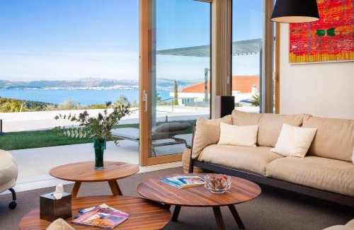 Skrip Villa | Spectacular Brac Villa Villa Adriatic 5 Bedrooms Stunning Sea Views & Infinity Pool & Private Gym Skrip