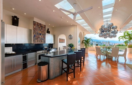 Downtown Puerto Vallarta Villa | Spectacular luxury house hillside historic zone, stunning views full staff incl.