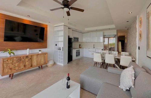 Salinas Apartment | Spectacular ocean view, 2 bedrooms with pool