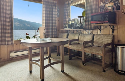 McCall Cabin | Spectacular Quiet Getaway! Rustic Lakefront Cabin w/Private Dock & Sandy Beach