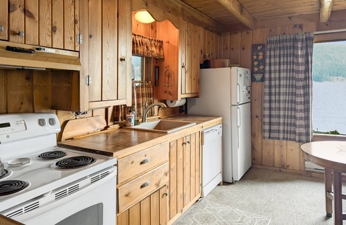 McCall Cabin | Spectacular Quiet Getaway! Rustic Lakefront Cabin w/Private Dock & Sandy Beach