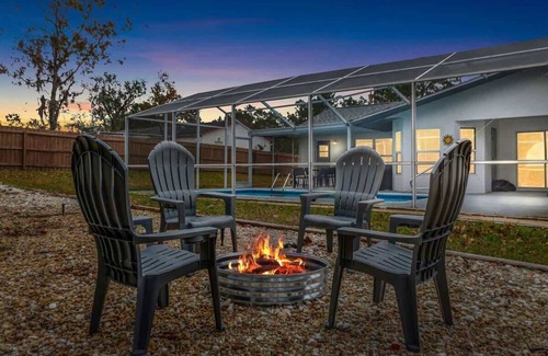 Brooksville House | Spring Hill, 4 Bedroom, Pool & Golf Course!