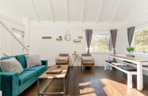 Cedar Glen House | Sprocket Hollow Treetop A-Frame Log Cabin