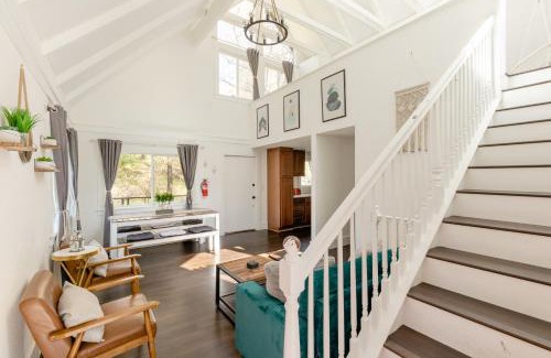 Cedar Glen House | Sprocket Hollow Treetop A-Frame Log Cabin
