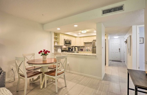 Crescent Beach Apartment | St Augustine Getaway w/Porch: 1 Block to Beach!