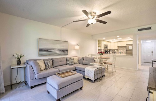 Crescent Beach Apartment | St Augustine Getaway w/Porch: 1 Block to Beach!