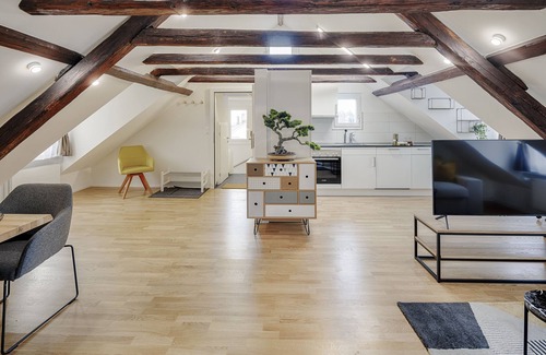 St. Gallen Apartment | St. Georgen-Strasse Studios by VISIMO - Design. City. Nature