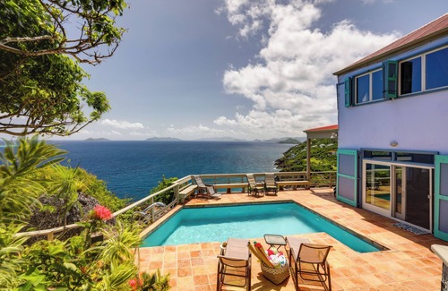 Magens Bay Villa | St Thomas Cliffside Villa With Pool & Hot Tub!