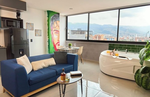 Estadio Apartment | Stadio Comfort Jacuzzi Rosa Negra Aparta-suite