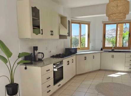 Peyia Town Villa | Stay and Nest Casa Alba Modern Boho Villa with private Pool near to Sea, Paphos