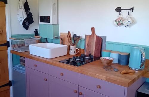 Hartland House | stayinhartland Quincecote shepherds hut