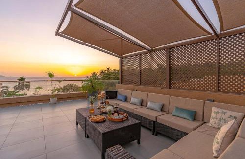 Siridao Villa | StayVista at Isabella The Beach View with Pvt Gym, Game Room & Pool