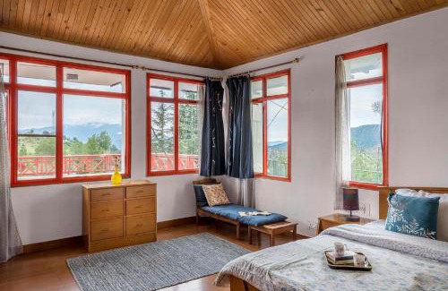 Shimla Villa | StayVista at Sunshine Estate Serene 2BR Pet Friendly Villa in Chail with view