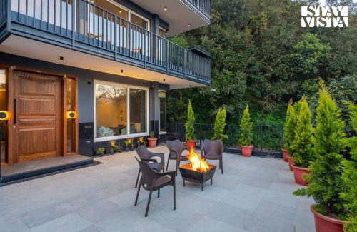 The Mall Road Villa | StayVista at Twilight Perch with BBQ, Bonfire, Lawn