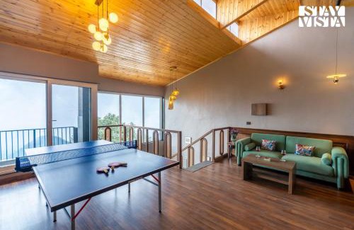 The Mall Road Villa | StayVista at Twilight Perch with BBQ, Bonfire, Lawn