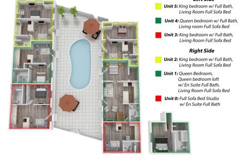 Madeira Beach Hotel | Steps to Beach, Heated Pool, 2 Queen Beds, 2BA