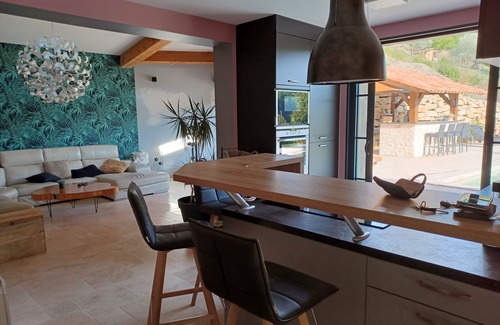 Buis-les-Baronnies Villa | Stone house, swimming pool, spa, pétanque court, outdoor bar