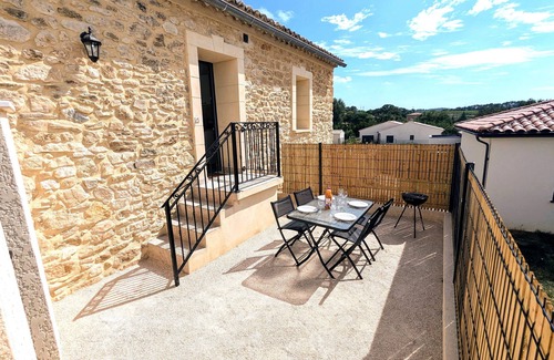Saint Michel d'Euzet House | Stone Mazet in the Cèze Valley
