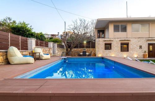 Geropotamos Villa | Stone Villa Alfa with private pool