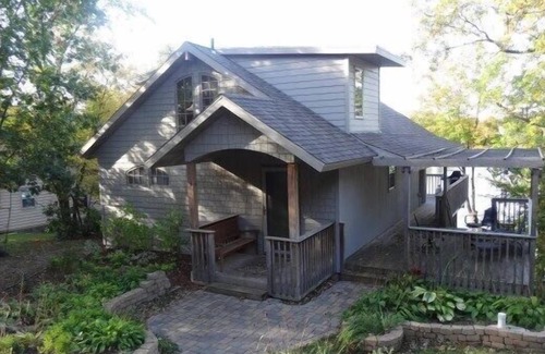 South Haven Cabin | STONY POINT VISTA! Stunning Lake Home On 75 Feet Of Lake Shore On Lake Sylvia!