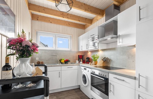 Olpenitz House | Strandweh - fireplace, shower, infrared sauna, terrace, beach chair, parking space
