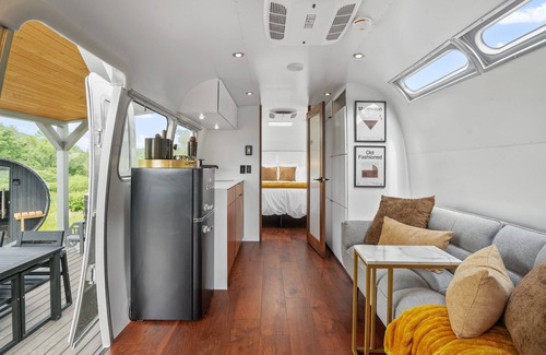 Rockbridge House | Streams and Dreams at Laurel Run Luxury Airstream Glamping The Manhattan Unit 1