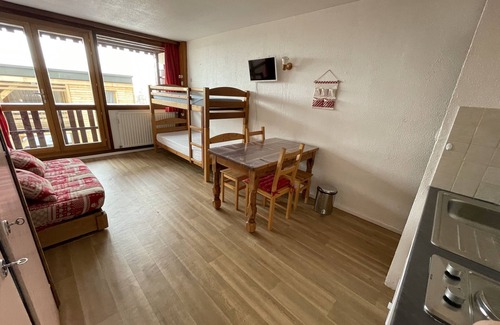 Plagne Centre Apartment | Studio 3 Places Vue Mont Blanc - Plagne Centre