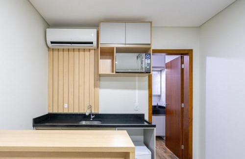 Picarras Apartment | Studio A 350m PRAIA com Garagem privativa Cozinha funcional Ar Condicionado, Wi Fi, Localização estratégica, Centro da cidade, perto de tudo Reserve agora mesmo