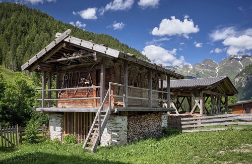 Racines Apartment | Studio Apartment "Jaufenspitze Blasighof" with Mountain View, Wi-Fi & Garden
