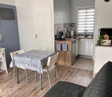 Berck-sur-Mer Apartment | Studio avec grand balcon Marin