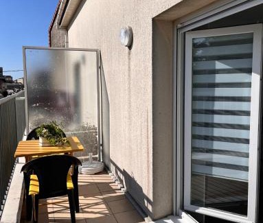 Berck-sur-Mer Apartment | Studio avec grand balcon Marin