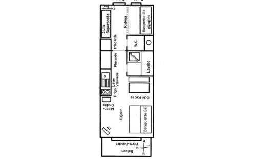 Les Saisies Apartment | Studio Cabine aux Saisies, 5 pers, balcon sud, garage - FR-1-293-320
