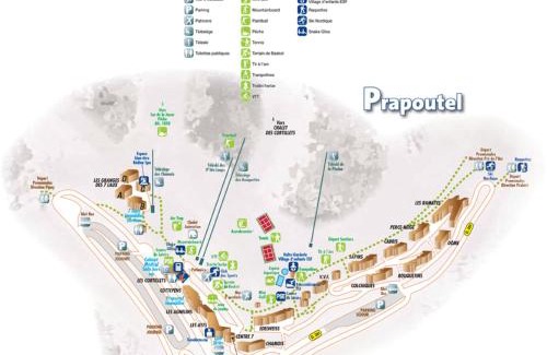 Prapoutel Apartment | Studio cabine avec balcon et équipements pratiques - FR-1-557-54