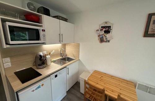 Prapoutel Apartment | Studio cabine avec balcon et équipements pratiques - FR-1-557-54