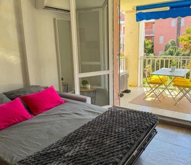 Cavaliere Beach Apartment | Studio Cabine Proche Plage de Cavalière