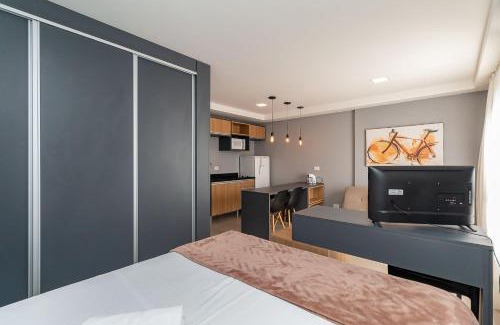 Matriz Apartment | Studio Central em Andar Alto - ALL1507