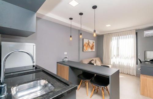 Matriz Apartment | Studio Central em Andar Alto - ALL1507