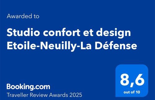 Neuilly-sur-Seine Apartment | Studio confort et design Etoile-Neuilly-La Défense