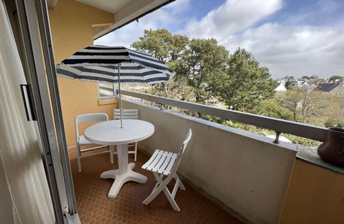 Benodet Apartment | Studio cosy à Bénodet: plage, restos, thalasso à pied, balcon et parking privé - FR-1-481-135