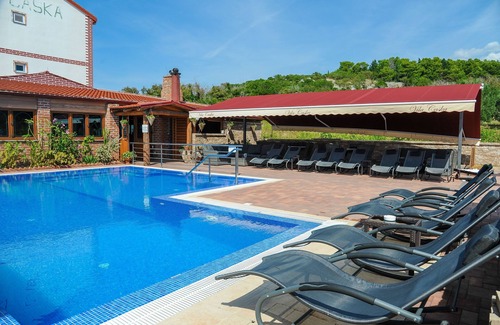 Caska Apartment | Studio flat with terrace and sea view Caska, Pag (AS-4109-d)