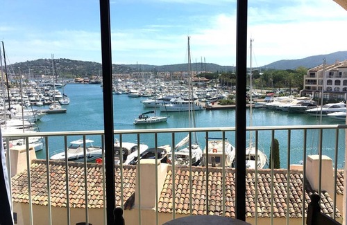 Port Cogolin Apartment | Studio for 2 people with sea view in Les Marines de Cogolin